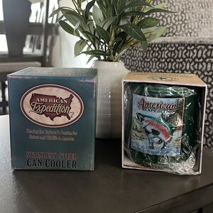 American Expedition Stainless Steel Can Cooler
Rainbow Trout Edition 🎣🆕🎣